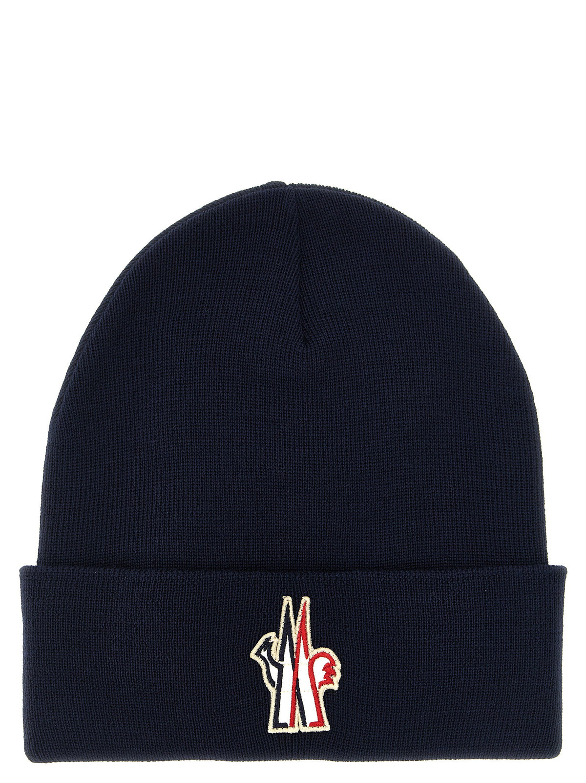 Moncler Grenoble Logo Patch Beanie