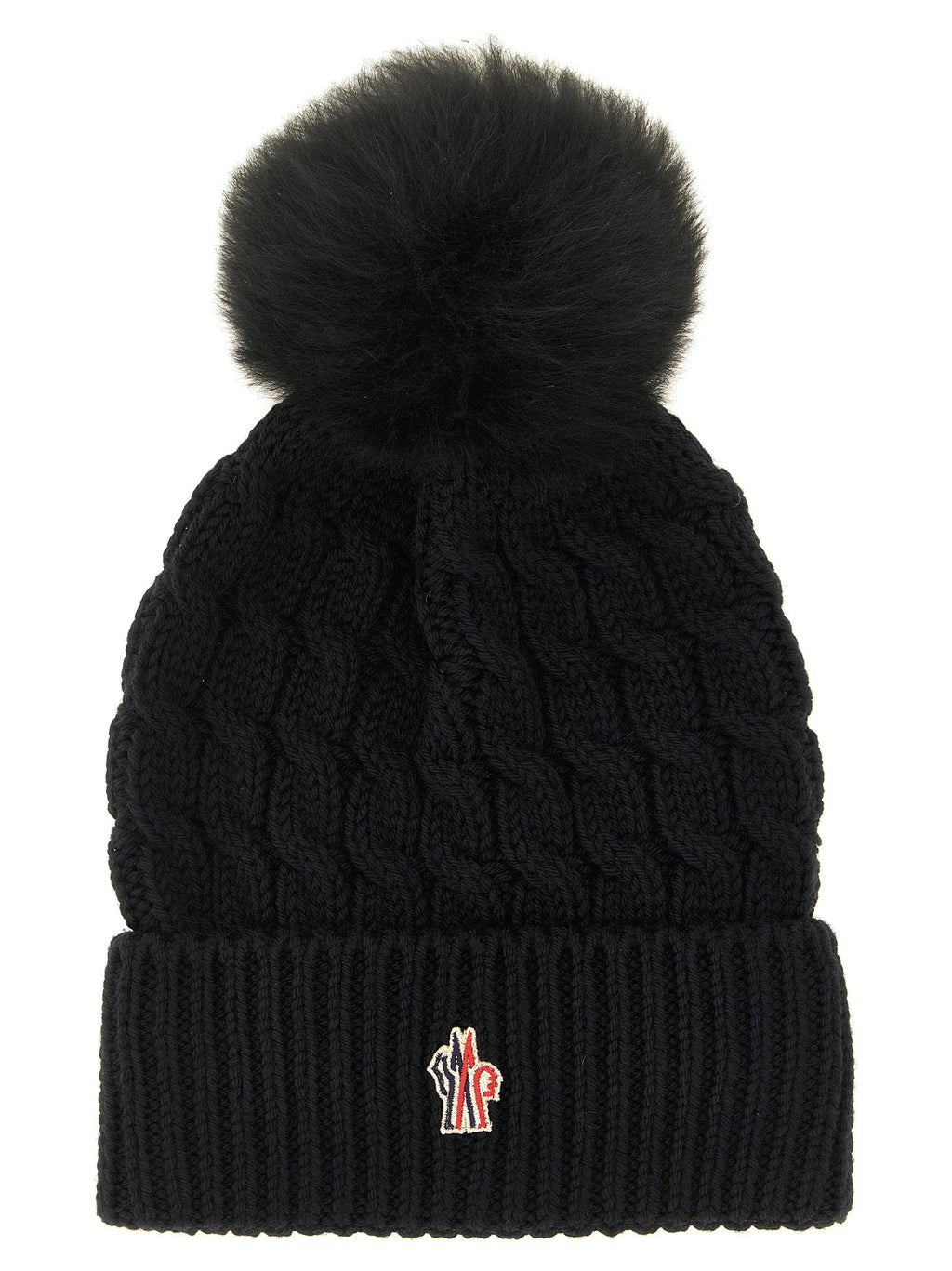 Moncler Grenoble Wool Beanie With Pon-pon