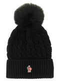 Moncler Grenoble Wool Beanie With Pon-pon