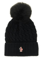 Moncler Grenoble Wool Beanie With Pon-pon