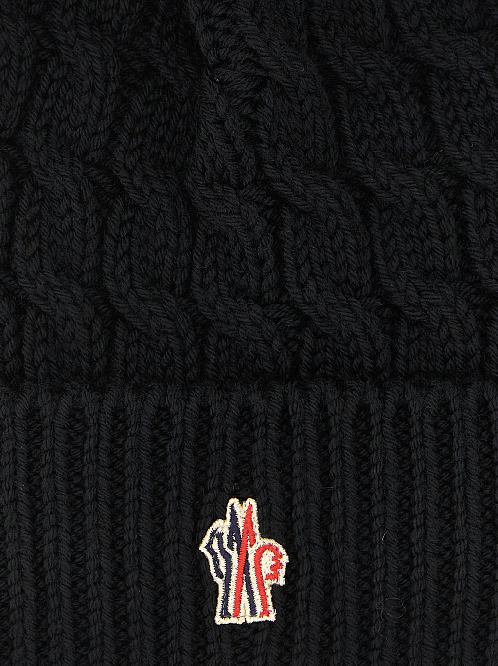 Moncler Grenoble Wool Beanie With Pon-pon