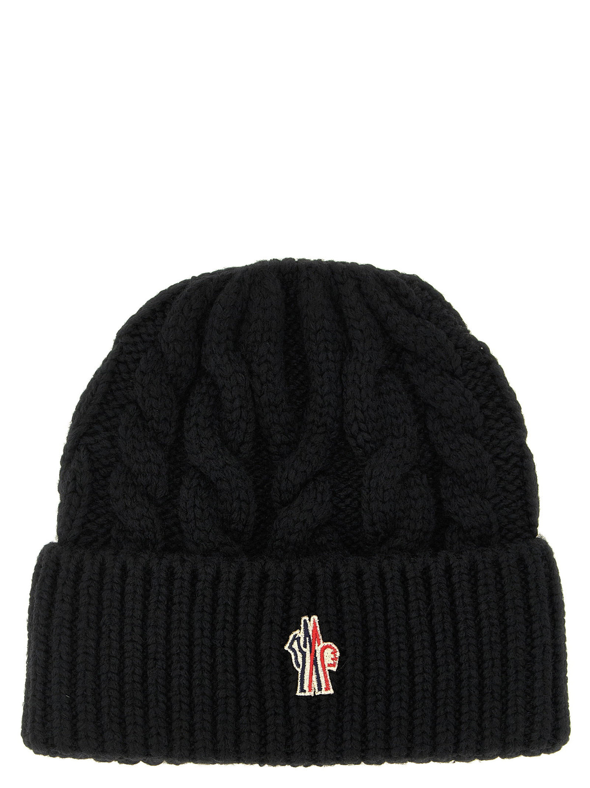 Moncler Grenoble Logo Patch Beanie