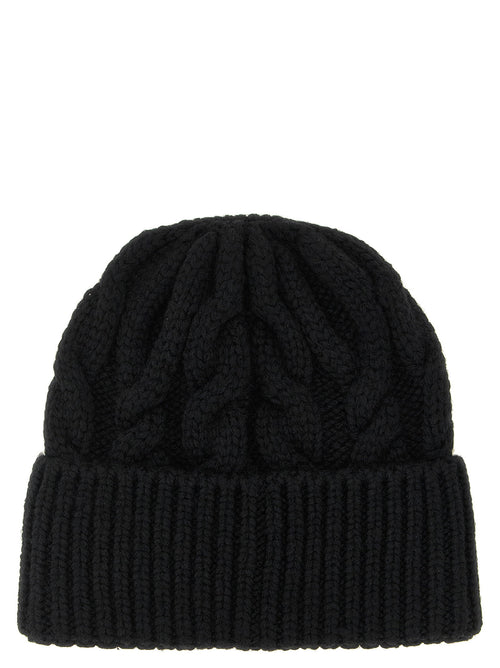 Moncler Grenoble Logo Patch Beanie