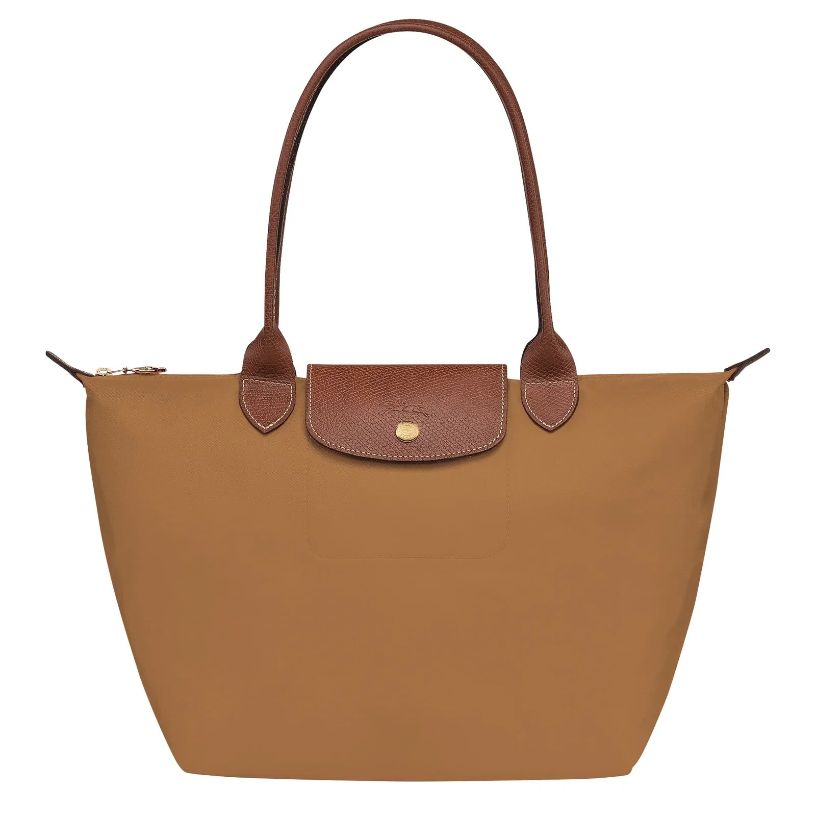 Longchamp Fawn-coloured Le Pliage Original M bag