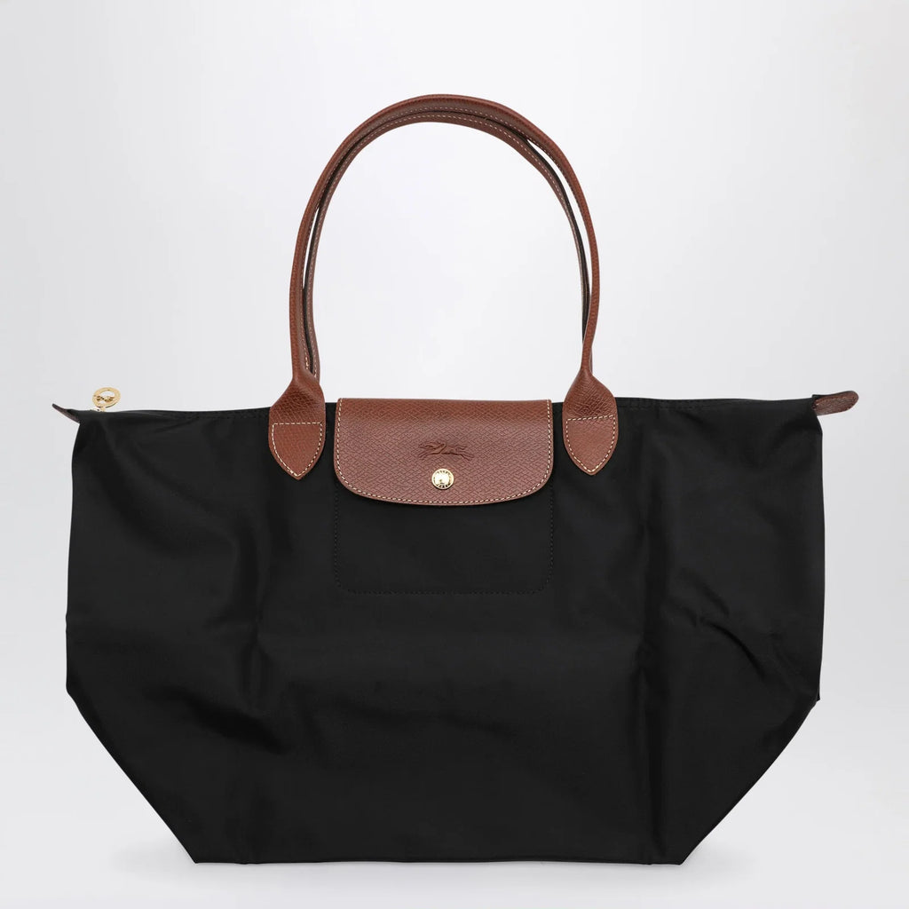 Longchamp Black Le Pliage Original M bag