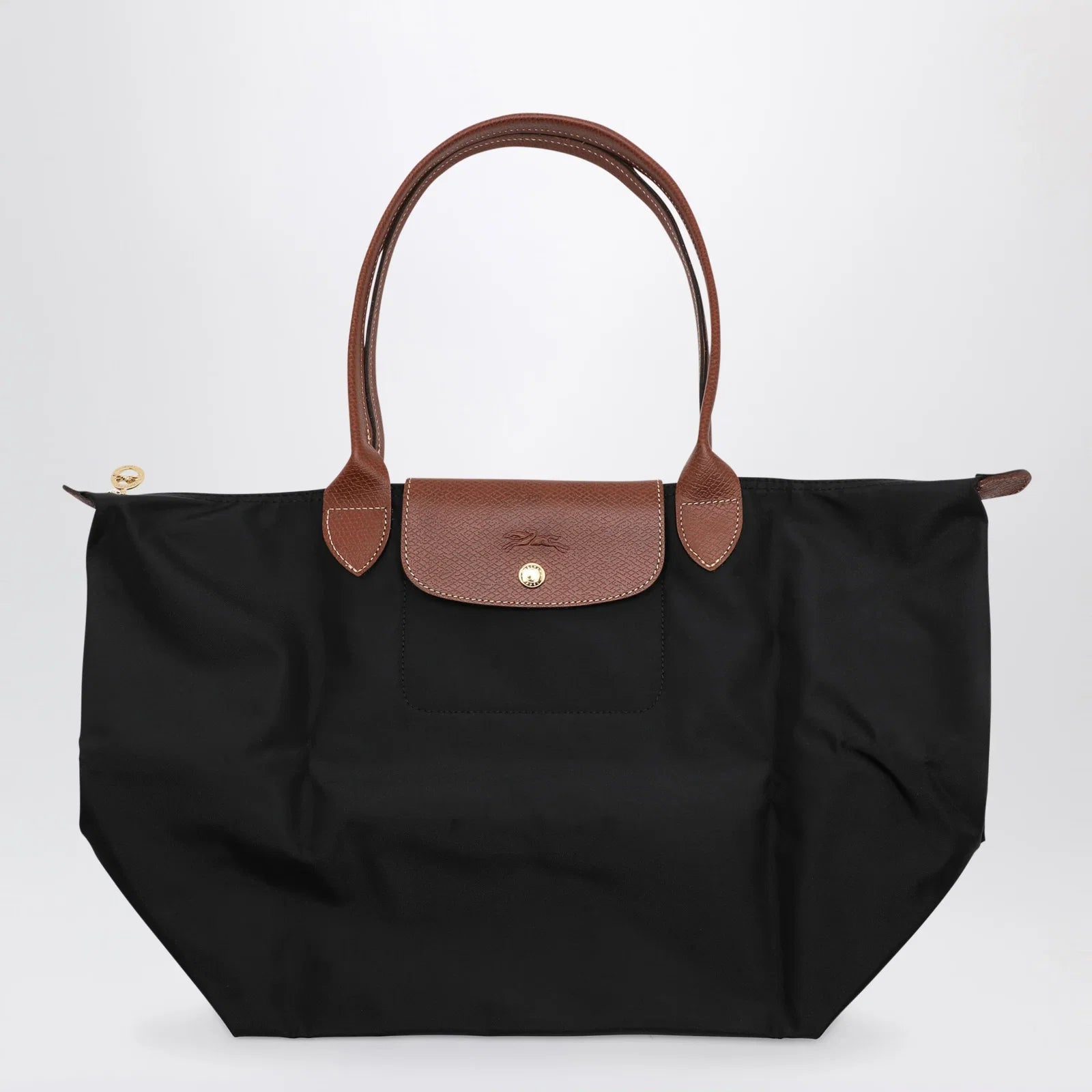 Longchamp Black Le Pliage Original M bag