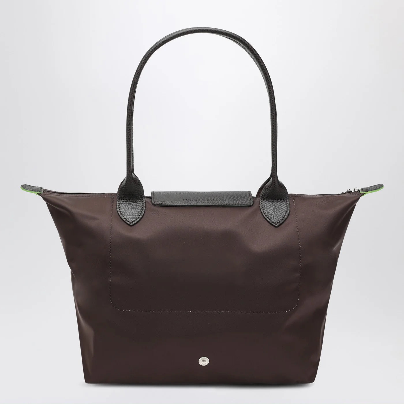 Longchamp Mocha coloured Le Pliage Green M bag