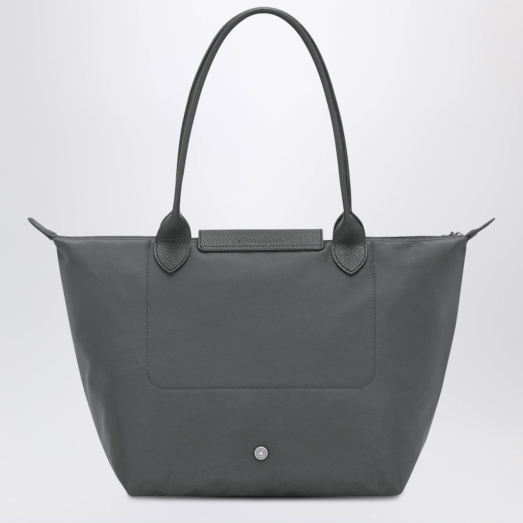 Longchamp Anthracite grey shopping bag M Le Pliage One
