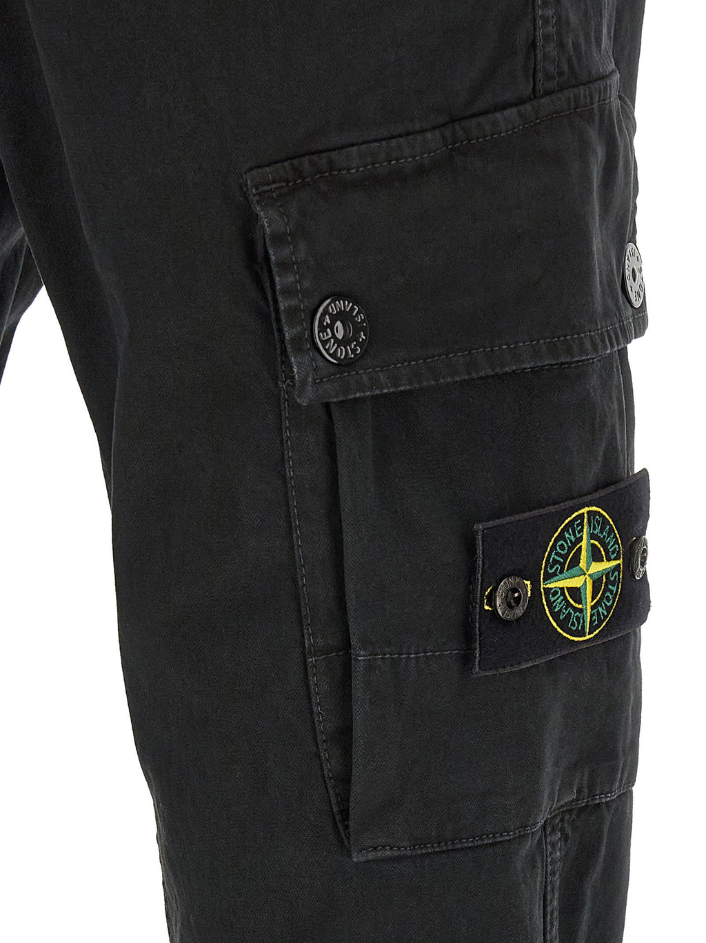Stone Island 3100034 Cargo Pants With Logo Badge