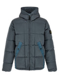 Stone Island Crumpled Effect Down Jacket
