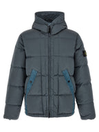 Stone Island Crumpled Effect Down Jacket