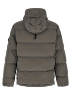 Stone Island Crumpled Effect Down Jacket