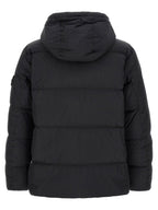 Stone Island Ruffled Effect Down Jacket