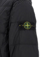 Stone Island Ruffled Effect Down Jacket