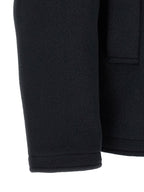 Stone Island Double-breasted Coat With Logo Badge