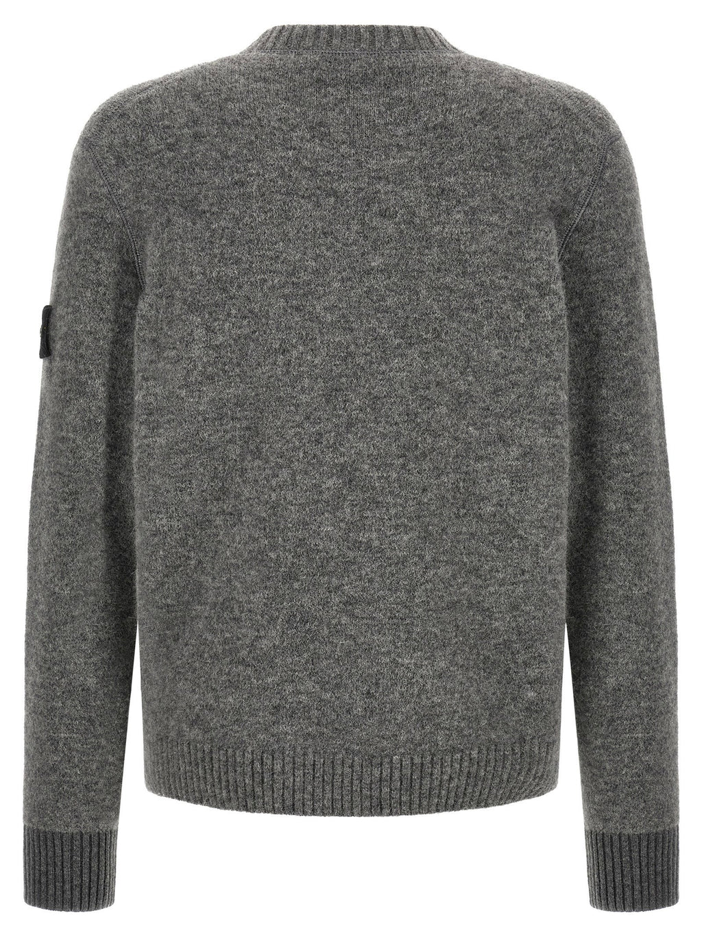 Stone Island 5100050 Crew Neck Sweater With Logo Badge