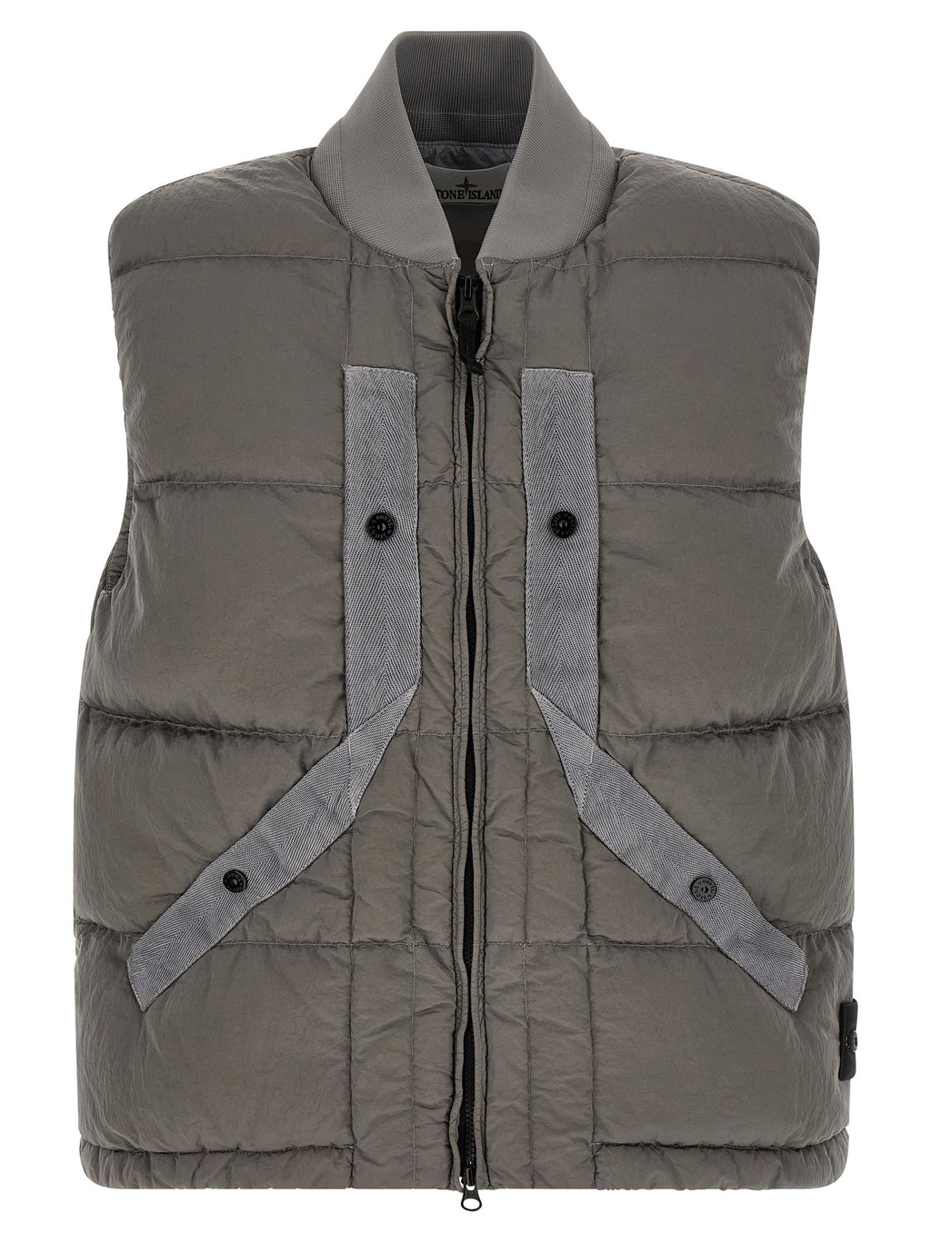 Stone Island Crinkled Effect Vest