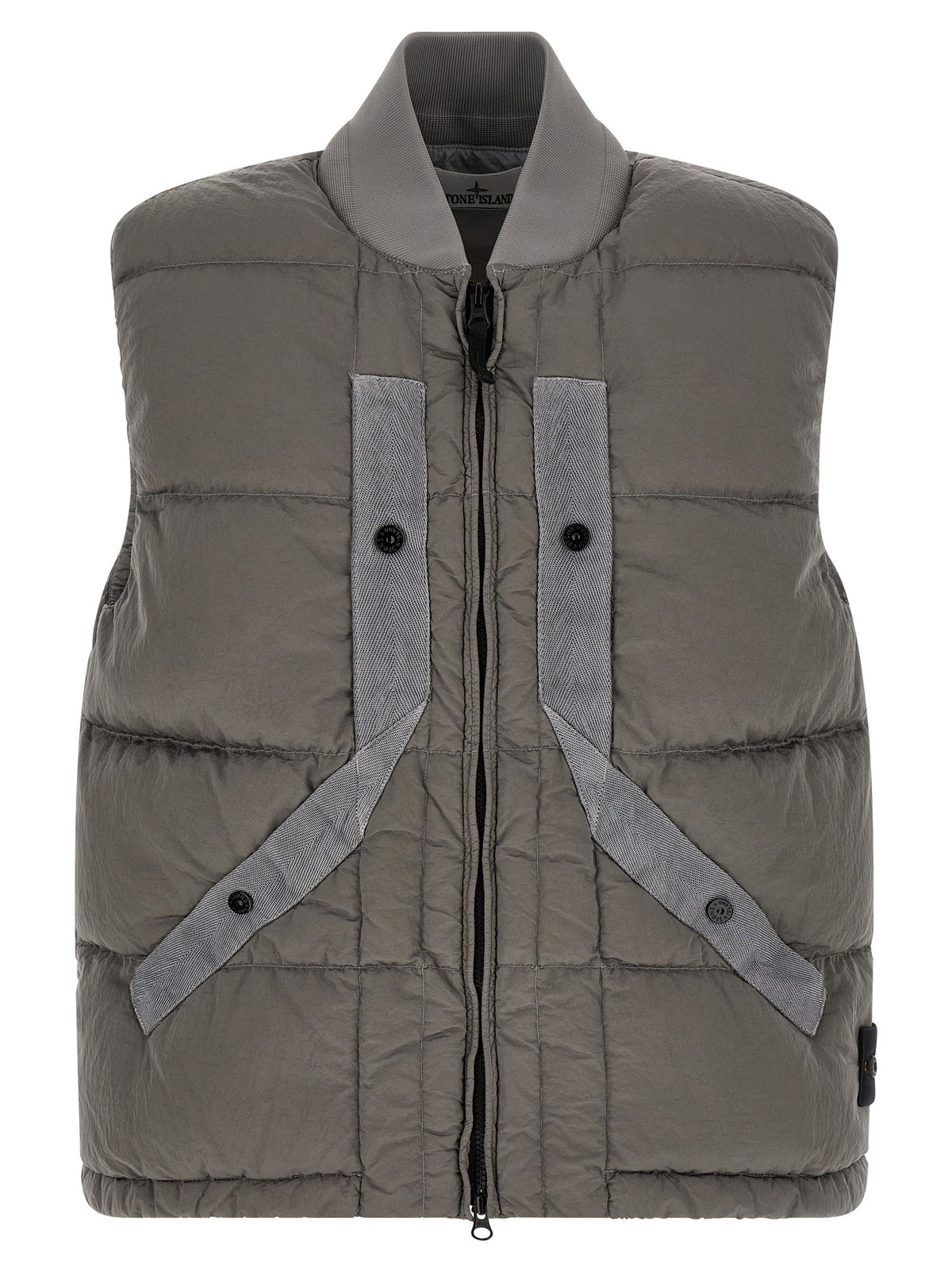 Stone Island Crinkled Effect Vest