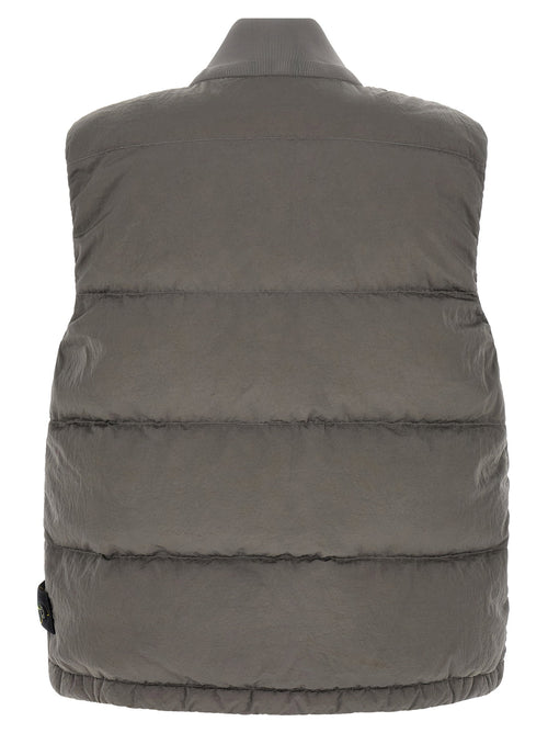 Stone Island Crinkled Effect Vest