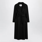 Max Mara Black Ludmilla Icon Coat in cashmere