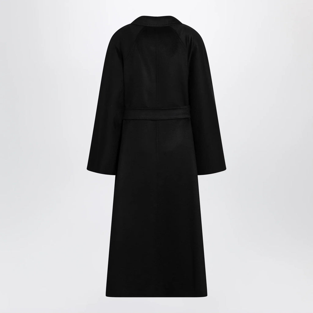 Max Mara Black Ludmilla Icon Coat in cashmere