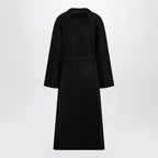 Max Mara Black Ludmilla Icon Coat in cashmere