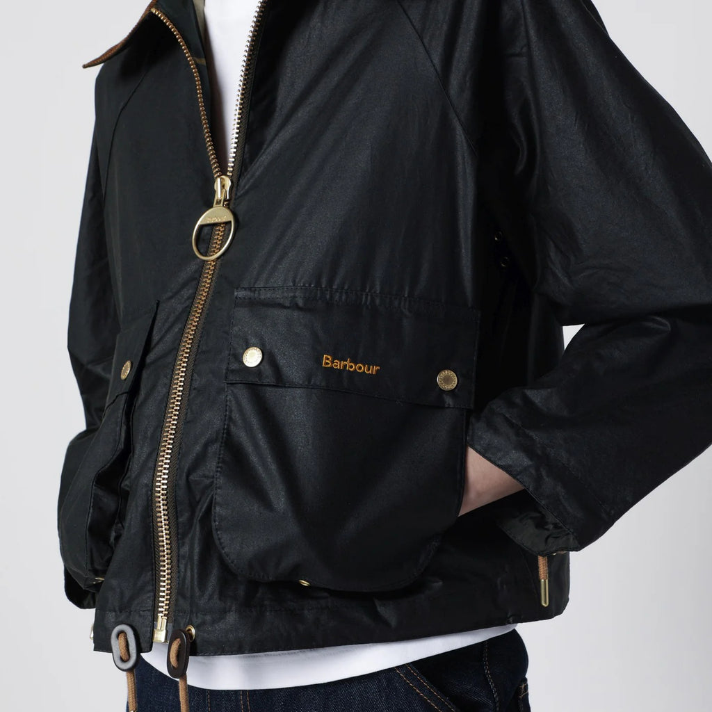 Barbour Marron jacket green in waxed cotton