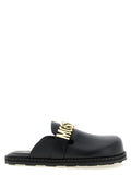 Moschino Leather Sabots