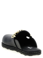 Moschino Leather Sabots