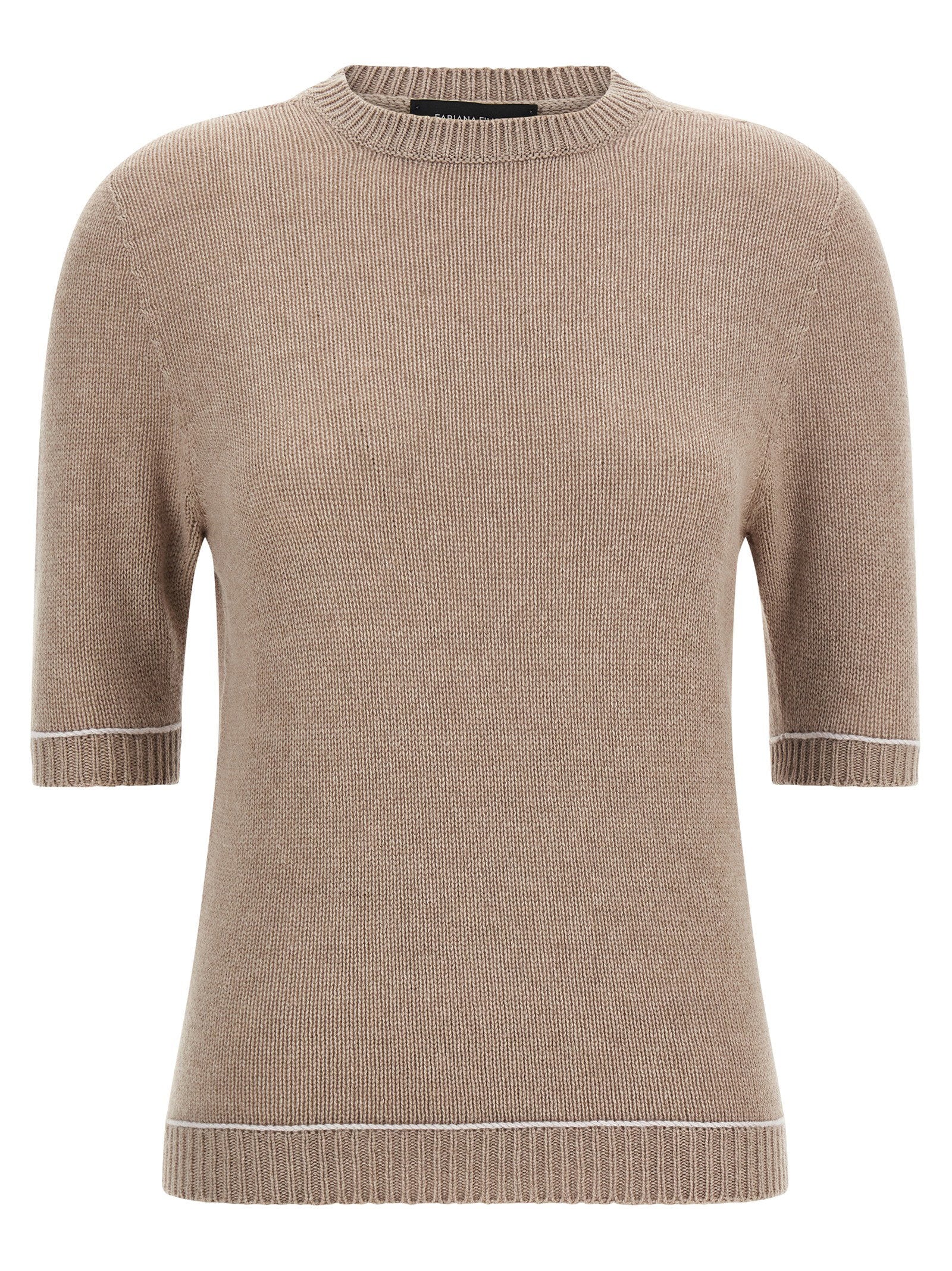 Fabiana Filippi Gauze Platinum Sweater