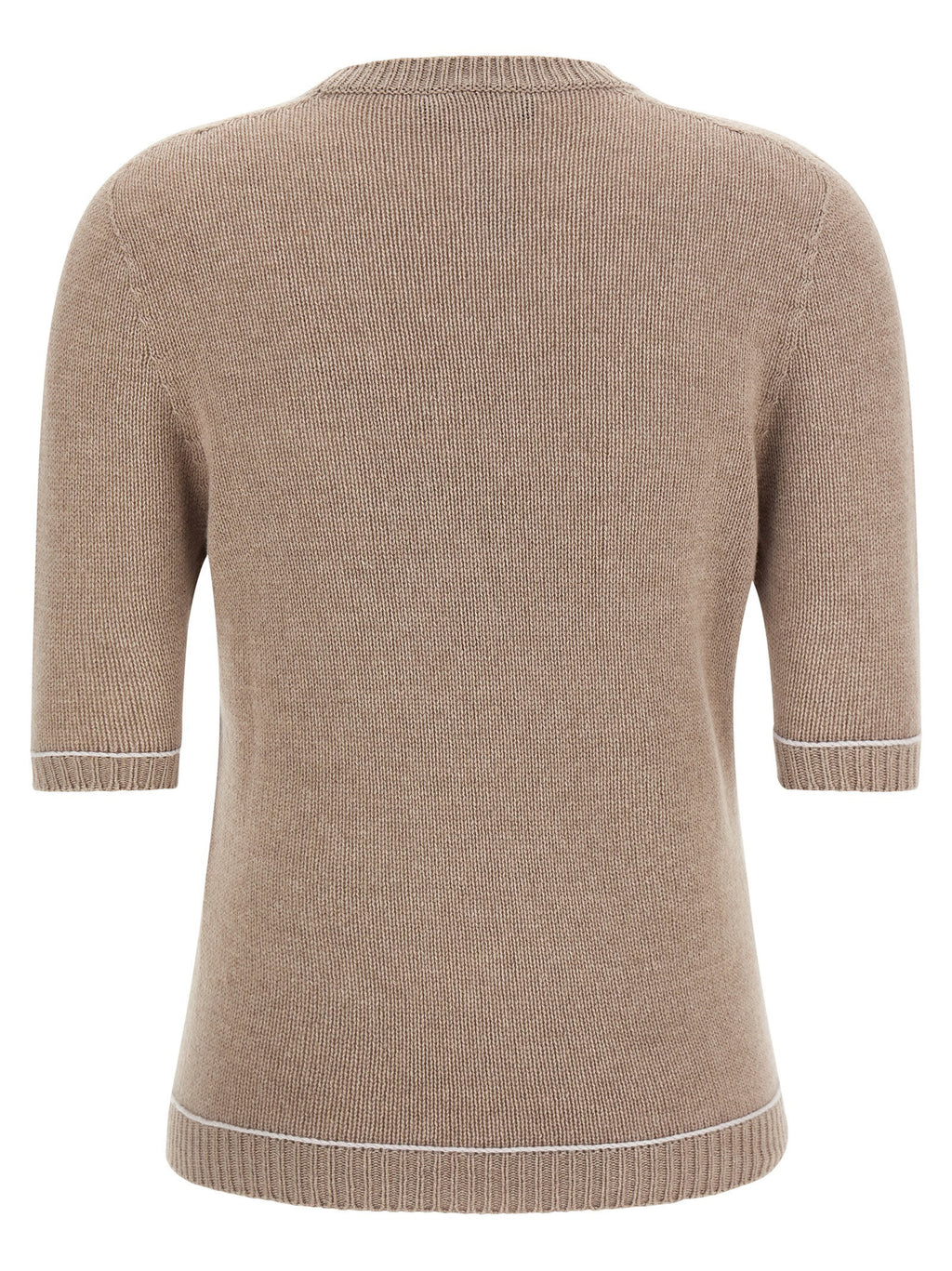 Fabiana Filippi Gauze Platinum Sweater