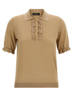 Fabiana Filippi Cotton Silk Polo Shirt