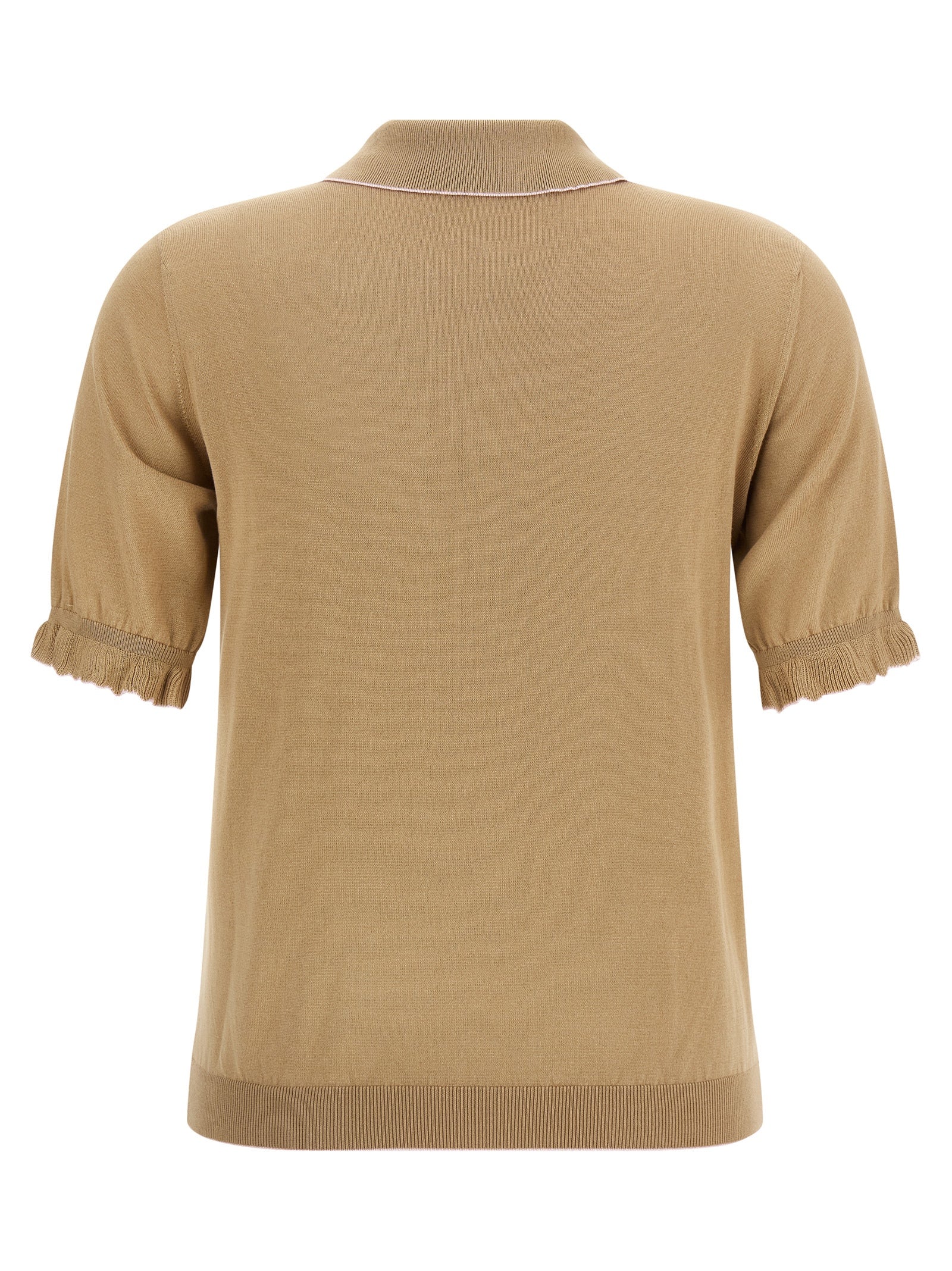 Fabiana Filippi Cotton Silk Polo Shirt