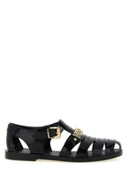 Moschino Jelly Sandals With Lettering Logo