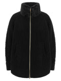 Herno Cardigan With Fur Insert