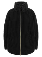 Herno Cardigan With Fur Insert