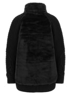 Herno Cardigan With Fur Insert