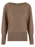 Herno Lamé And Sequin Yarn Sweater