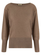 Herno Lamé And Sequin Yarn Sweater