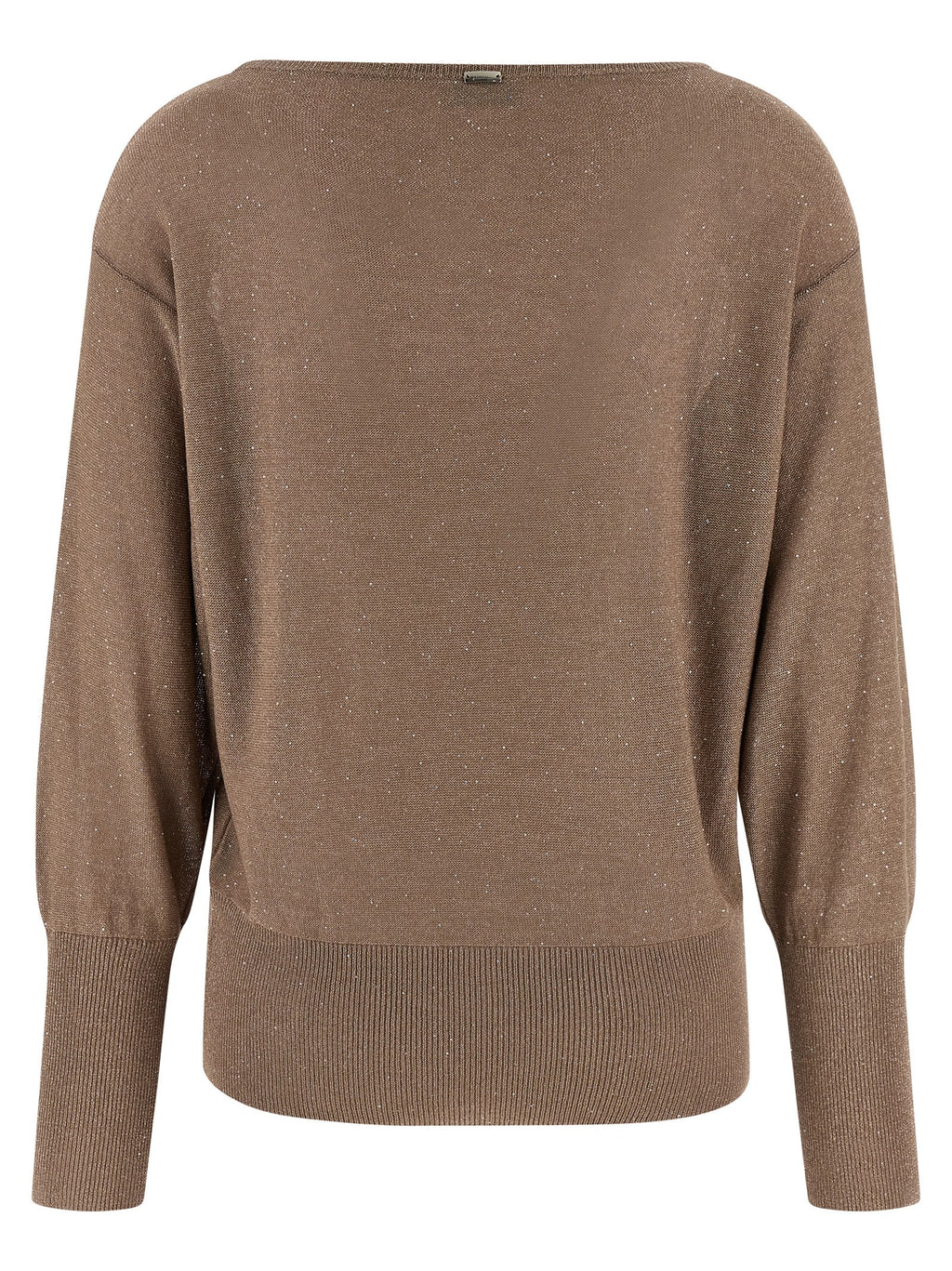 Herno Lamé And Sequin Yarn Sweater