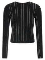 Elisabetta Franchi Cropped Knit Cardigan