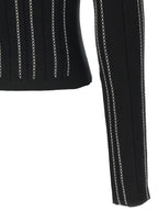 Elisabetta Franchi Cropped Knit Cardigan