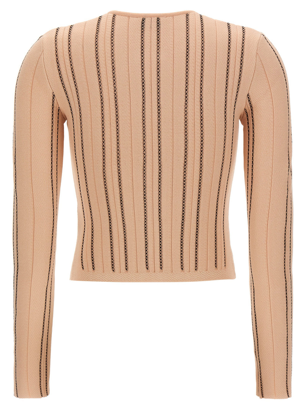 Elisabetta Franchi Cropped Knit Cardigan