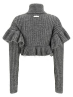 Elisabetta Franchi Ruffle Sweater