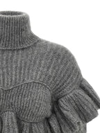 Elisabetta Franchi Ruffle Sweater