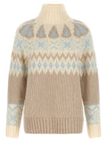 Herno Wool And Cashmere Sweater With Intarsia