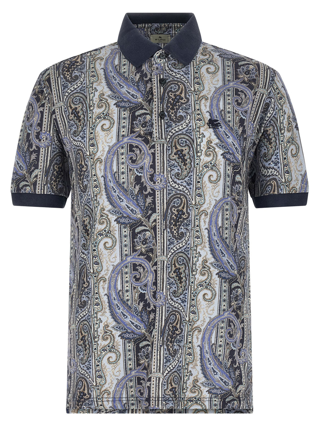 Etro Arnica Paisley Polo Shirt