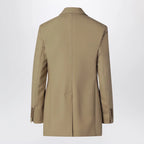 Max Mara Camel wool-blend double-breasted jacket