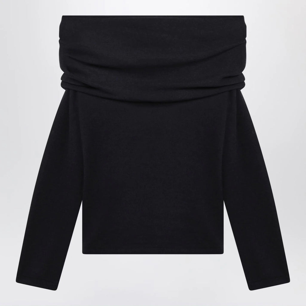 Max Mara Navy lightweight cashmere sweater