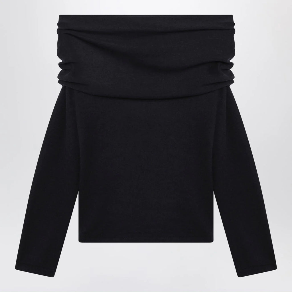 Max Mara Navy lightweight cashmere sweater